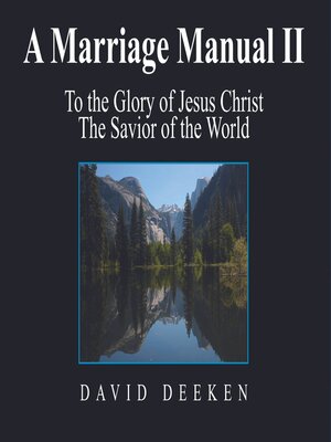 cover image of A Marriage Manual II